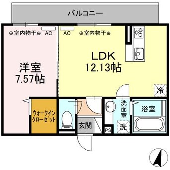 間取図 ラフィット