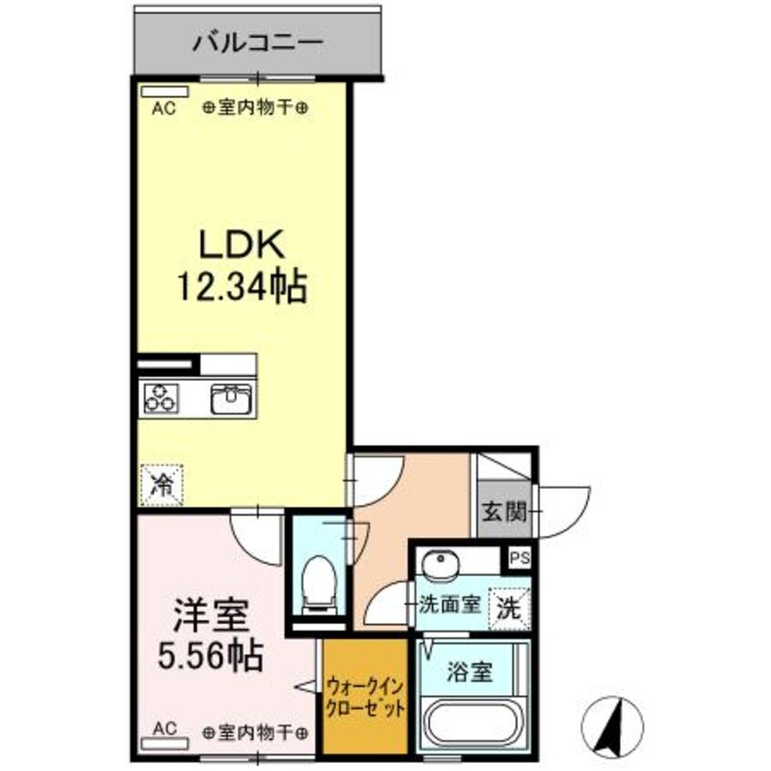 間取図 ラフィット