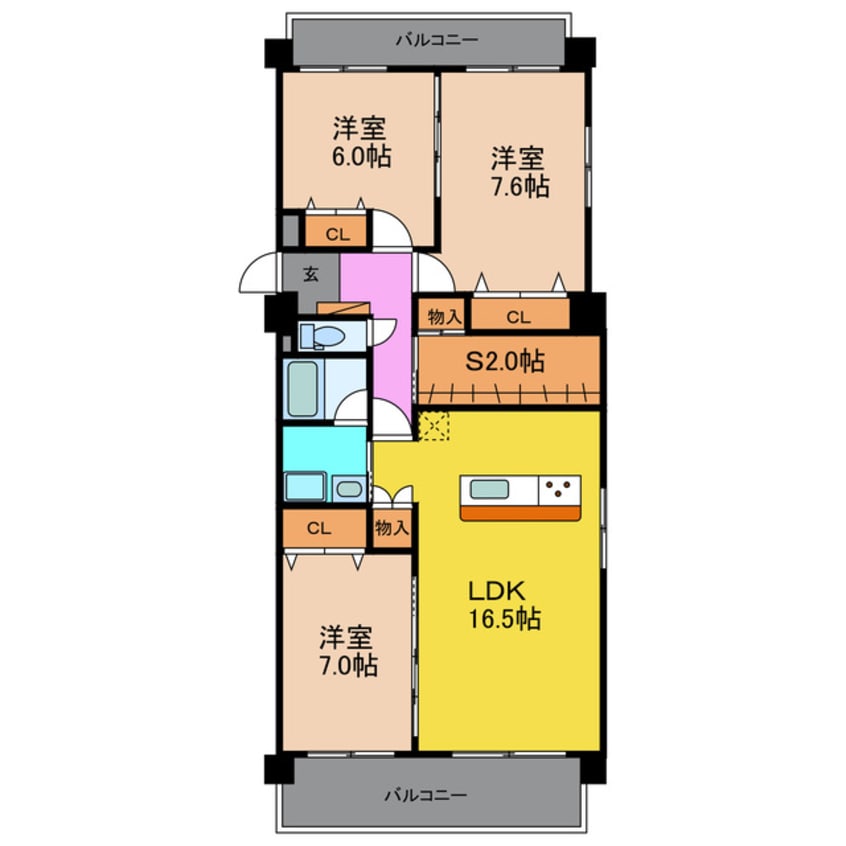 間取図 ＧＬＡＮＺ小川町