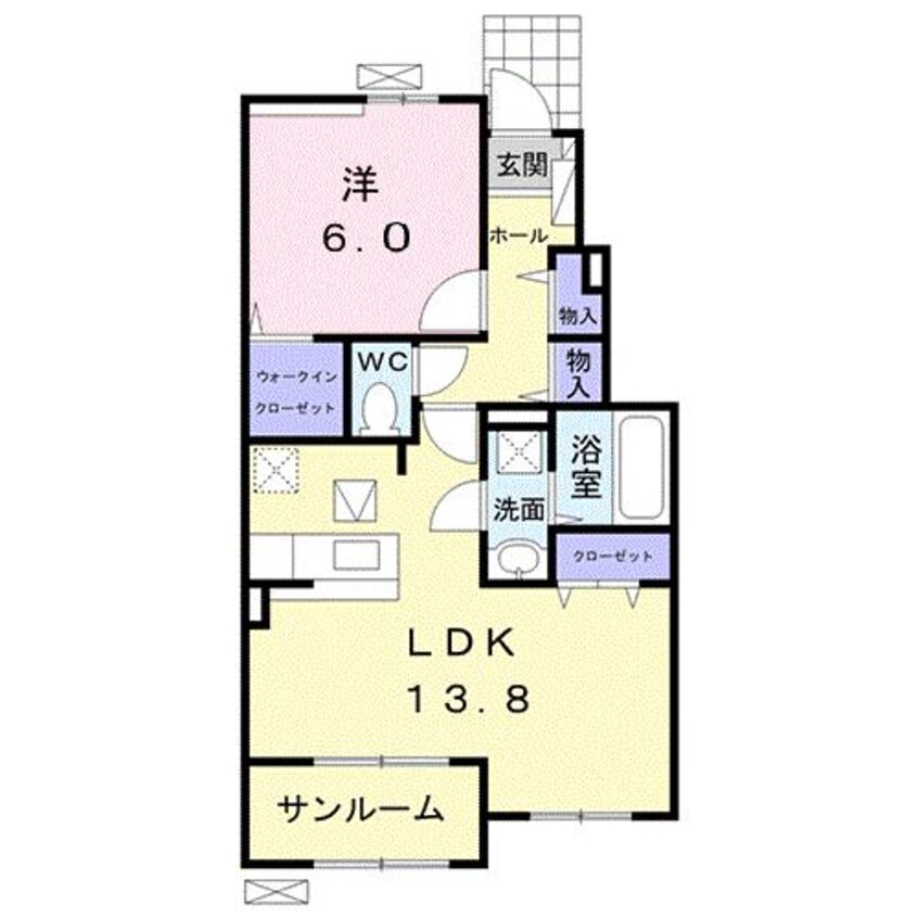 間取図 島原鉄道/愛野駅 徒歩23分 1階 築4年