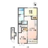 Belle Fleur 2LDKの間取り
