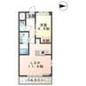 KO OLINA 1LDKの間取り