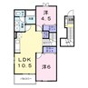 ピュア・サンシャイン 2LDKの間取り