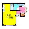 Gracery緑町 1Rの間取り