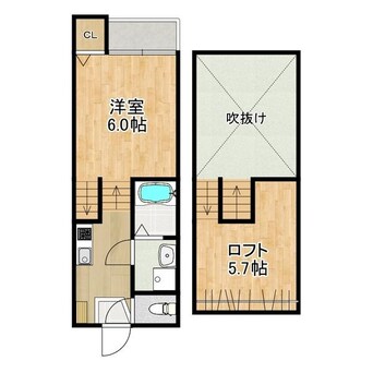 間取図 MODERN PALAZZO 堂崎Liebe