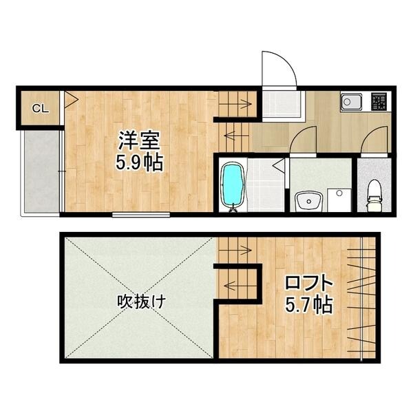間取り図 MODERN PALAZZO 堂崎Liebe