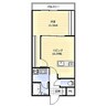 オリーブ今村 1LDKの間取り