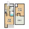 MODERN PALAZZO 多良見IC 1SKの間取り