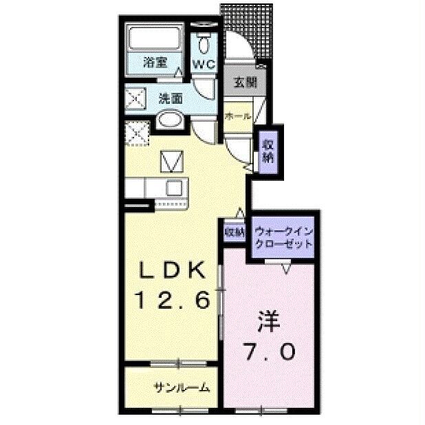 間取り図 ロードサイド高来
