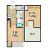 MODERN PALAZZO 貝津GRASSE 1SKの間取り