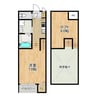 MODERN PALAZZO 喜々津Soleil 1SKの間取り