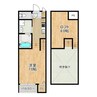 MODERN PALAZZO 喜々津Soleil 1SKの間取り