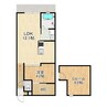 MODERN PALAZZO 諫早Aube 1LDK+Sの間取り
