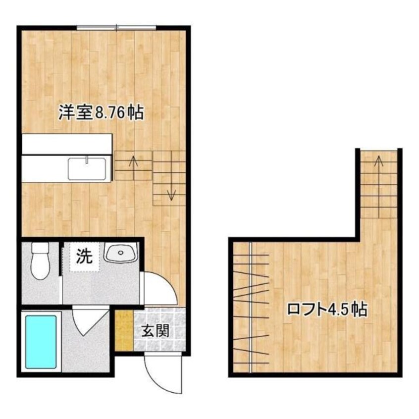 間取図 I BASE AINO Ⅲ