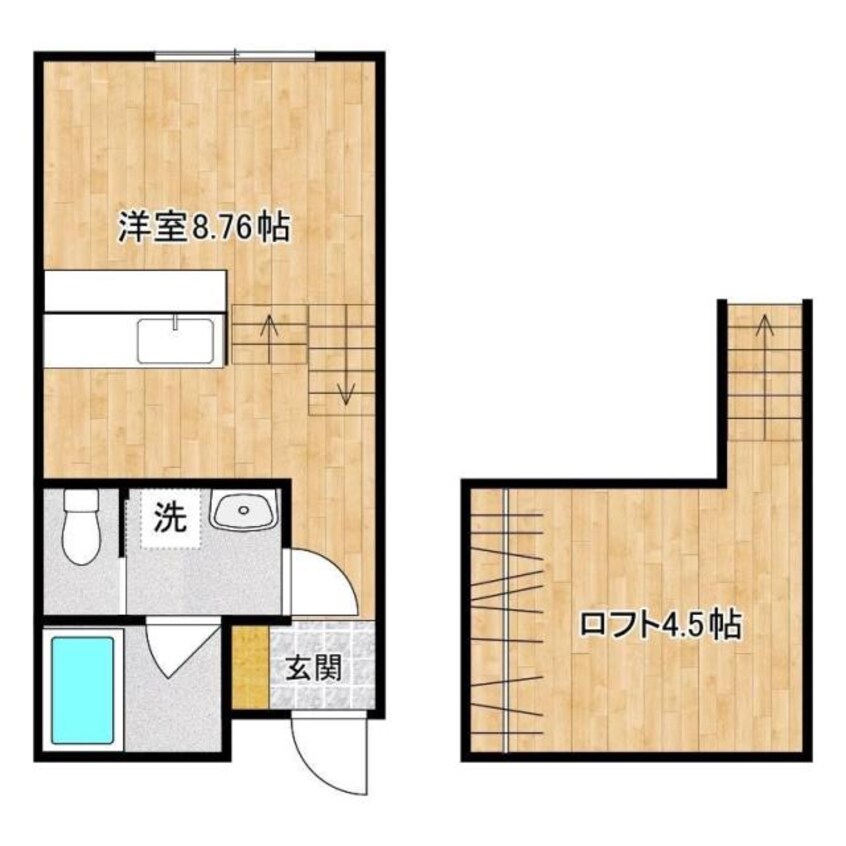 間取図 島原鉄道/愛野駅 徒歩17分 1階 1年未満