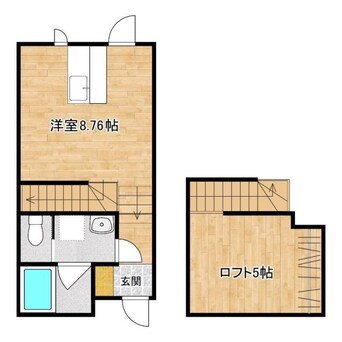 間取図 島原鉄道/愛野駅 徒歩17分 2階 1年未満