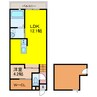 Modern Palazzo 諫早Luce 1LDK+Sの間取り