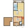 Modern Palazzo 諫早Luce 1LDK+Sの間取り