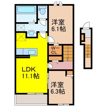 間取図 フローリア　C