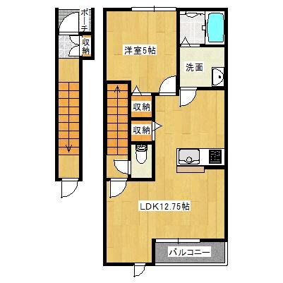 間取り図 カーサ･モンレーヴⅢ