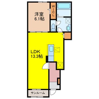 間取図 島原鉄道/愛野駅 徒歩36分 1階 1年未満