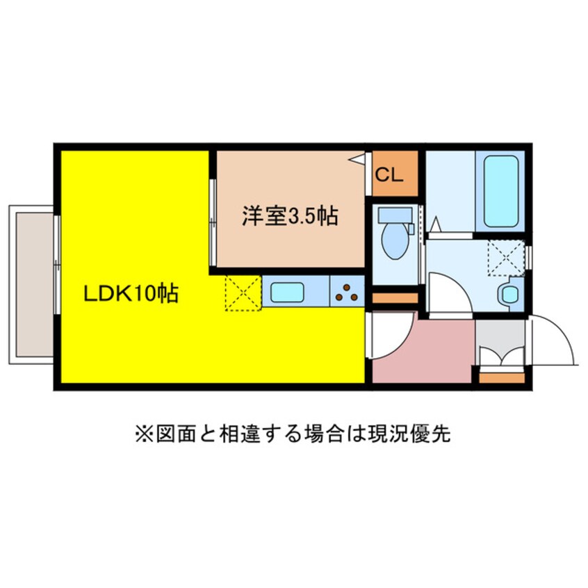 間取図 長崎本線/肥前古賀駅 徒歩20分 1階 1年未満