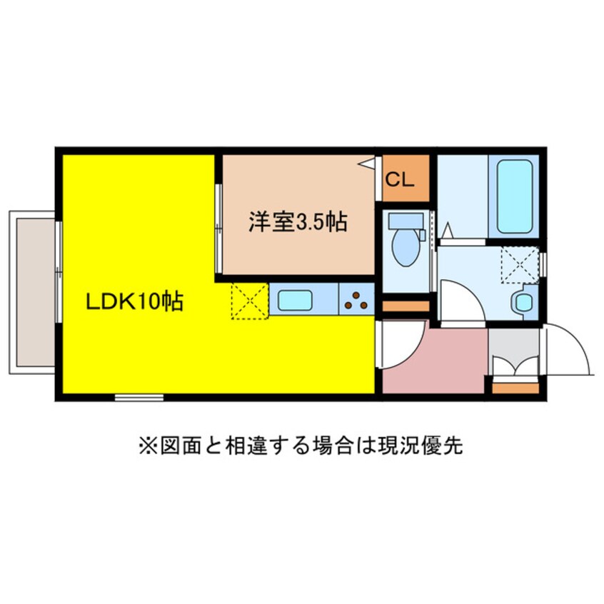 間取図 長崎本線/肥前古賀駅 徒歩20分 2階 1年未満