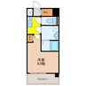 MODERN PALAZZO 東本町 1Kの間取り