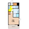 MODERN PALAZZO 東本町 1Kの間取り