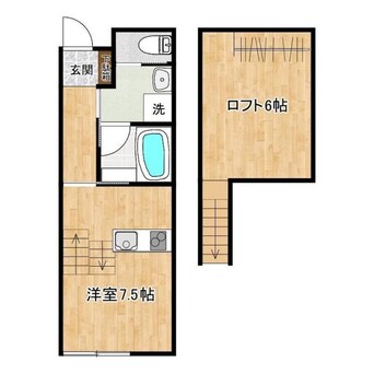 間取図 島原鉄道/本諫早駅 徒歩10分 1階 1年未満