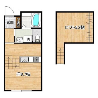 間取図 Ｆ３０７