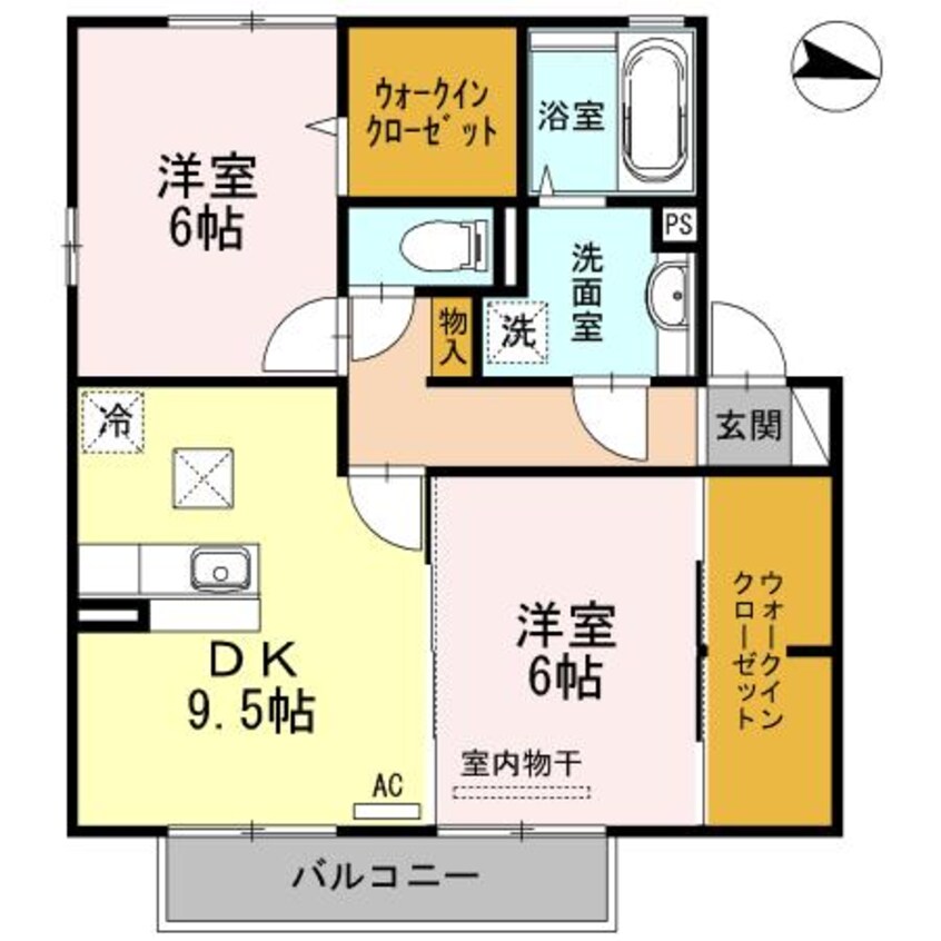 間取図 プランドール