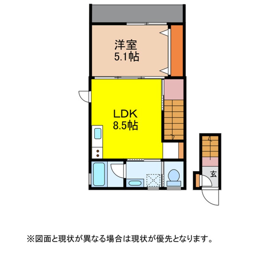 間取図 島原鉄道/愛野駅 徒歩10分 2階 建築中