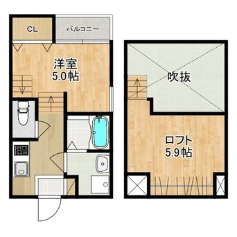 間取図 長崎本線/東諫早駅 徒歩5分 1階 1年未満