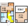 MODERN PALAZZO 福田町B棟 1SKの間取り