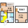 MODERN PALAZZO 福田町B棟 1SKの間取り