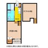 アレグリア大島Ⅱ 1SKの間取り