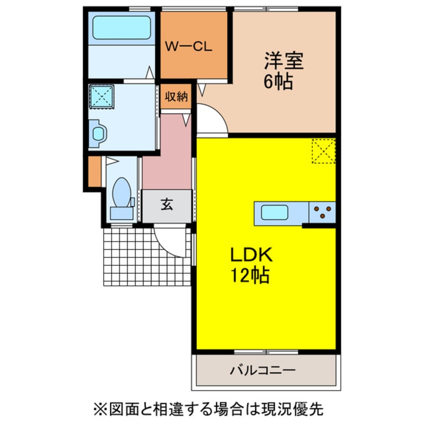 間取図 ラグーナ船越A