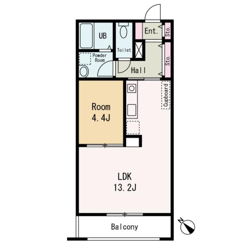間取図 フォレスト平古場