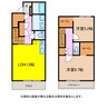 GLANZ Heim 喜々津　A 2LDKの間取り