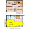 GLANZ Heim 喜々津　A 3LDKの間取り