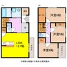 GLANZ Heim 喜々津　A 3LDKの間取り