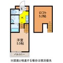クレインズゲート飯盛の間取図