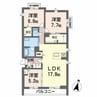 ベレオＵＣＤ 3LDKの間取り