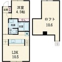 ヴェルデの間取図