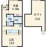 ヴェルデ 1LDKの間取り