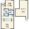 ヴェルデの間取図