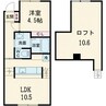 ヴェルデ 1LDKの間取り