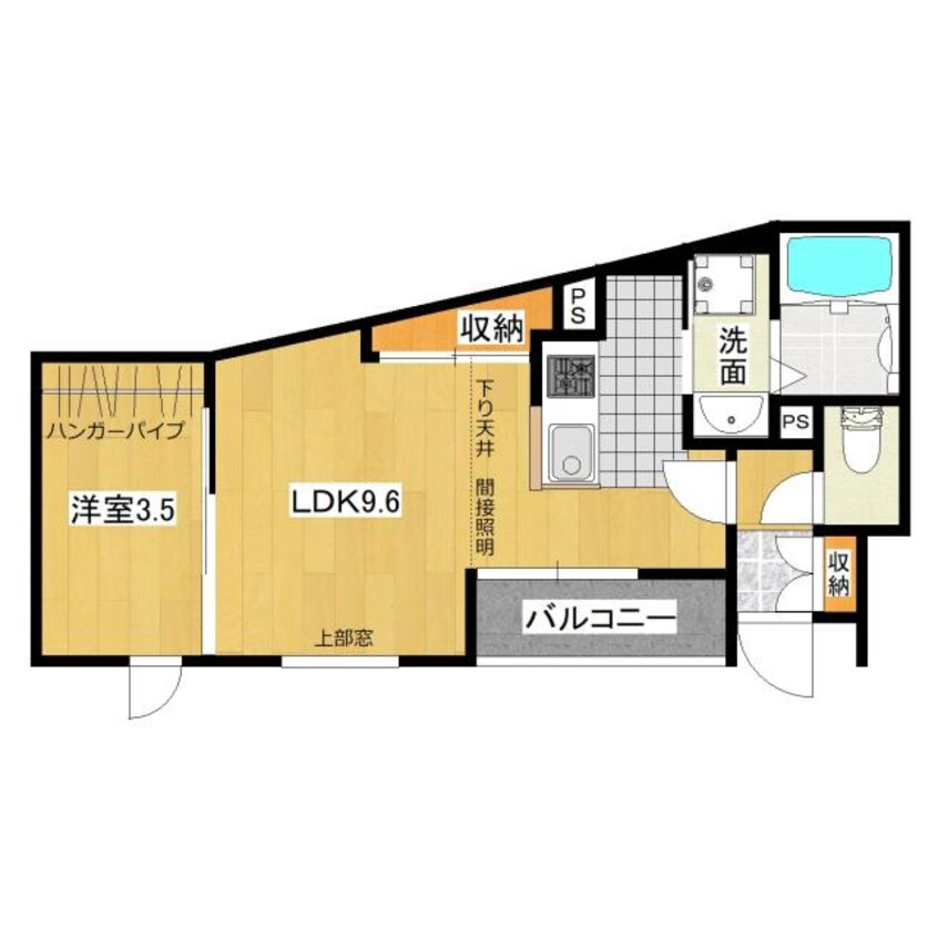 間取図 Prezia福田