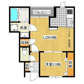 間取図 Prezia福田